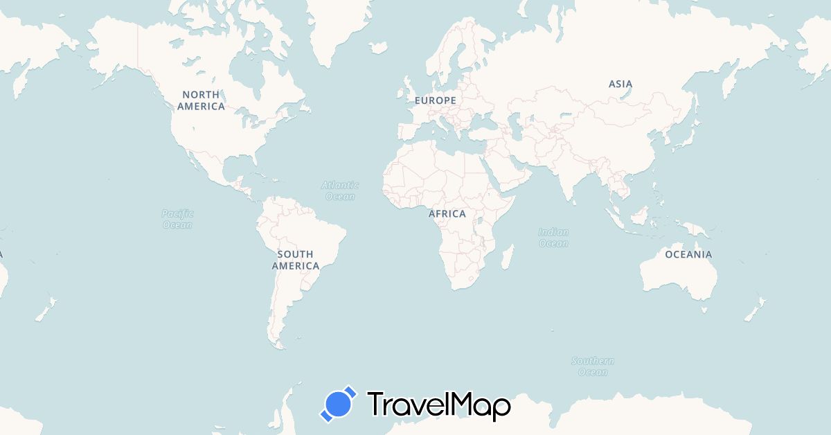 TravelMap itinerary: plane, boat in Aruba, Belgium, Bermuda, Bahamas, Colombia, Cuba, Curaçao, Germany, Denmark, Estonia, Spain, Finland, France, United Kingdom, Guernsey, Gibraltar, Haiti, Ireland, Isle of Man, Italy, Cayman Islands, Lithuania, Latvia, Monaco, Netherlands, Norway, Poland, Portugal, Russia, Sweden, United States (Europe, North America, South America)